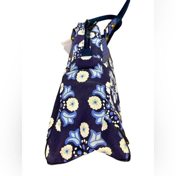 NEW Petunia Pickle Bottom Sashy Satchel in Classic Cornflower - Picture 12 of 13